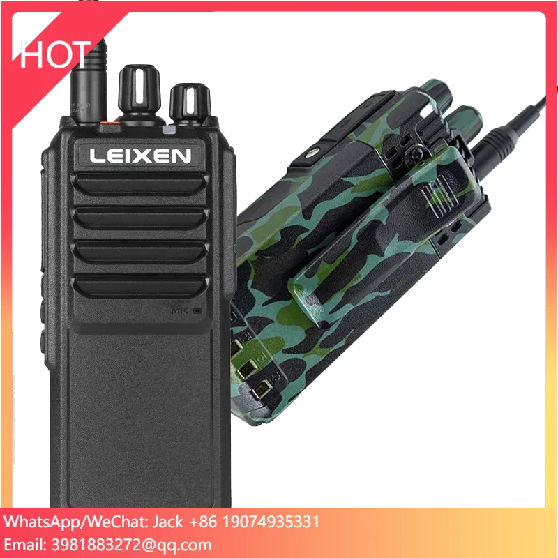 VV-25 Long Range Uhf 400~480MHZ 25watts Radio Distance Intercom Large Capacity Battery Endurance Multi-Power Walkie-Talkie