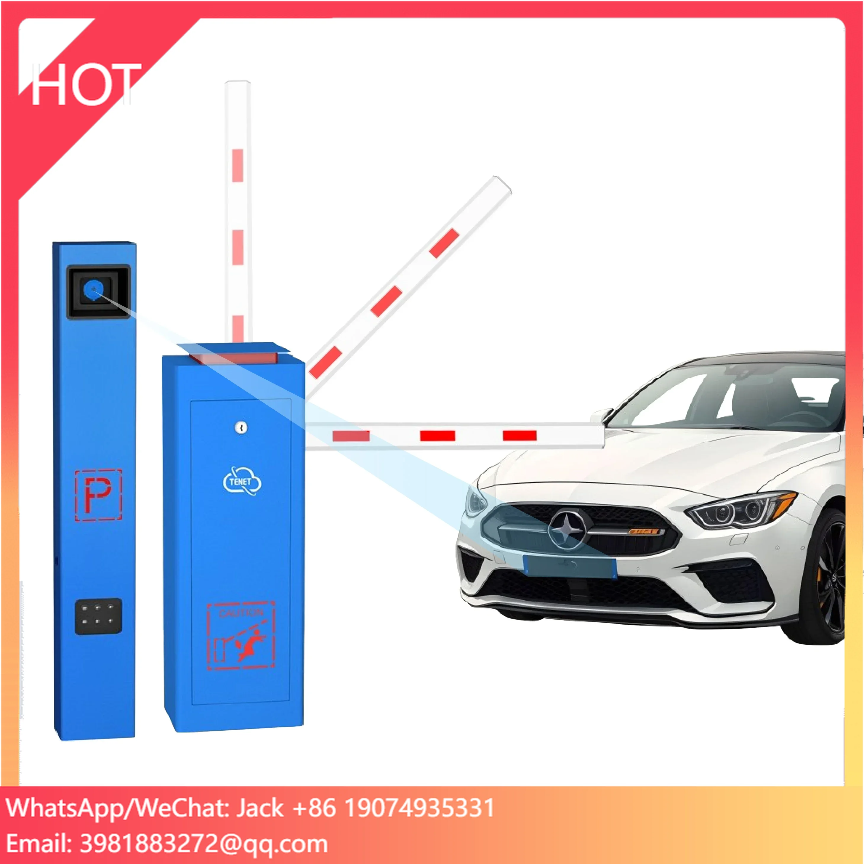 PD62 ANPR/LPR Parking Controller Car Plate &amp; Number Recognition System for Entrance &amp; Exit Parking Management System