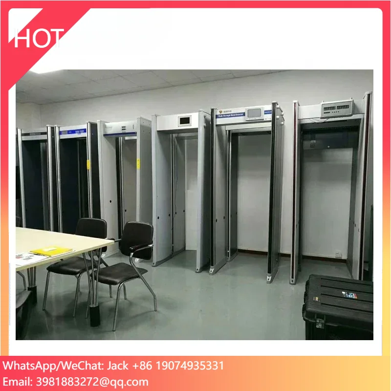 CE Approval SPW-300C Archway Walk Through Body Scanner Metal Detector Gate with Russian Software in Court, Government