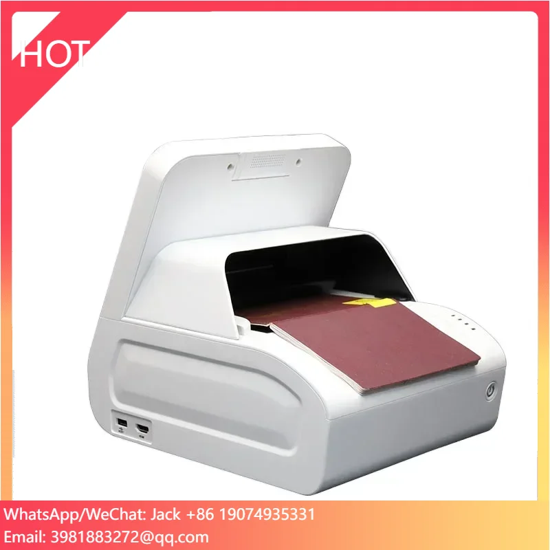 ID Face Reader and ID Documents Face Scanner for Universities Help Students To Check in Use Biometric Face Reader