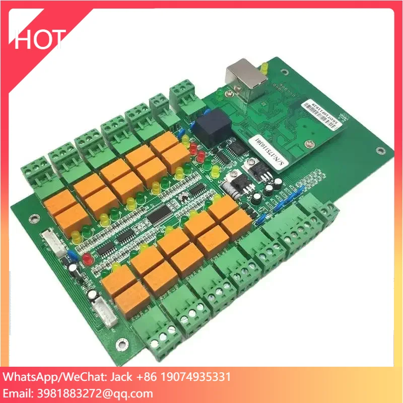 TCP/IP 10 Floors Lift Access Control System Biometric Fingerprint and RFID Elevator Access Control Board Lift Controller System