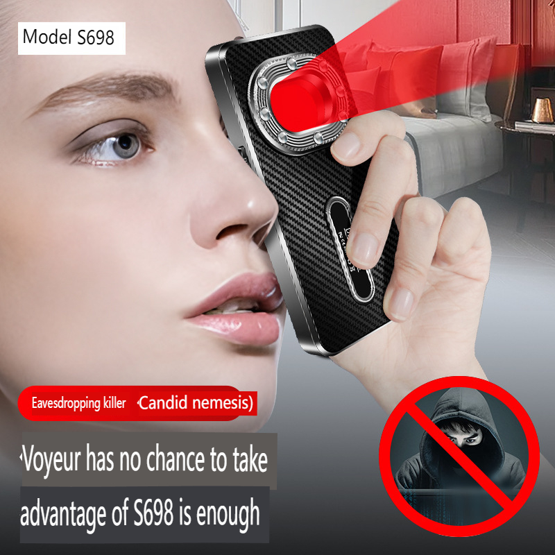 S698 Intelligent Infrared Automatic Scanning Hotel Anti Peeping Wireless GPS Signal Detector Night Vision Camera Detection