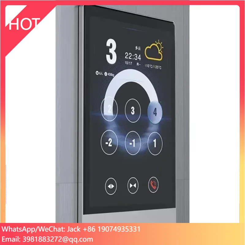 Newest 2024 Built-In Intercom Interface Touch All in One Machine Cop for Elevator Lift