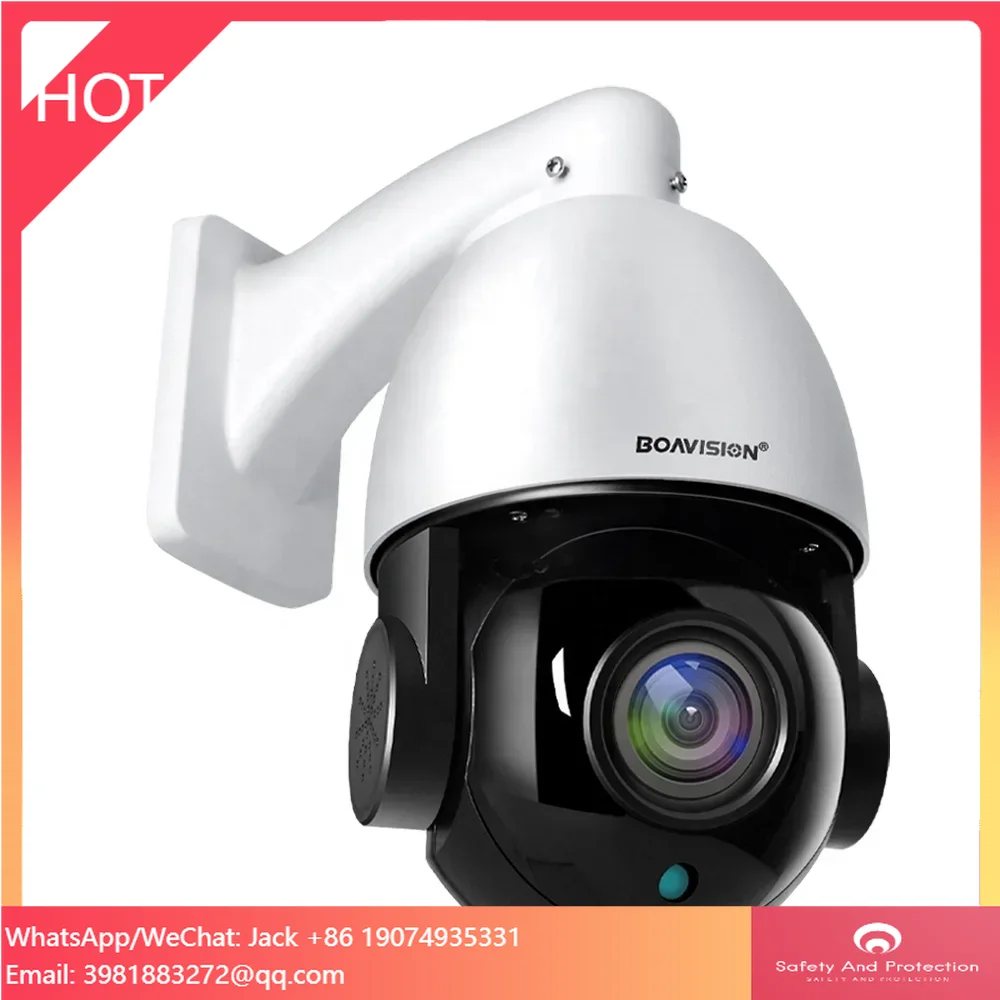 30X Zoom IP Camera 4K 8MP/5MP Outdoor PTZ POE 20X Zoom H.265 Dome Speed Night Vision IR 80M CCTV Camera HikV Protocol