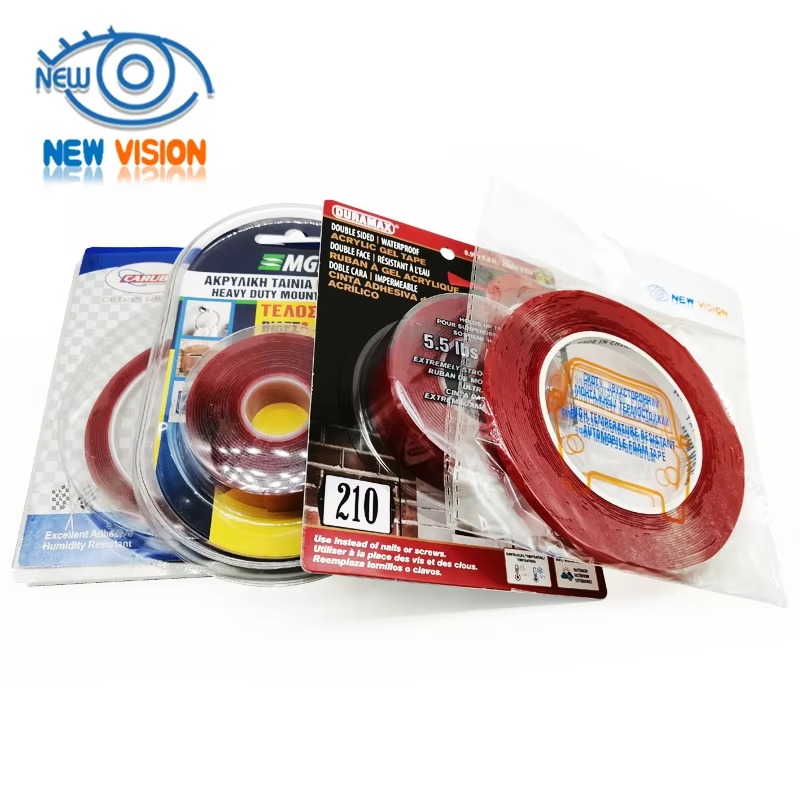 1PC Double Sided Tape Nano Tape 3Meter 6/7/8/15mm Width Transparent Tape Washable Adhesive Nano Traceless Sticker Glue Red Tapes