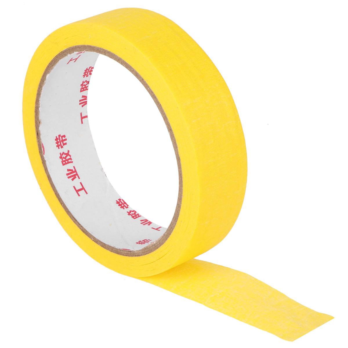 Masking Tape Rubber Color Separation Mark White Pipeline Sticky Paper Long Size Temperature No Residue Trimming