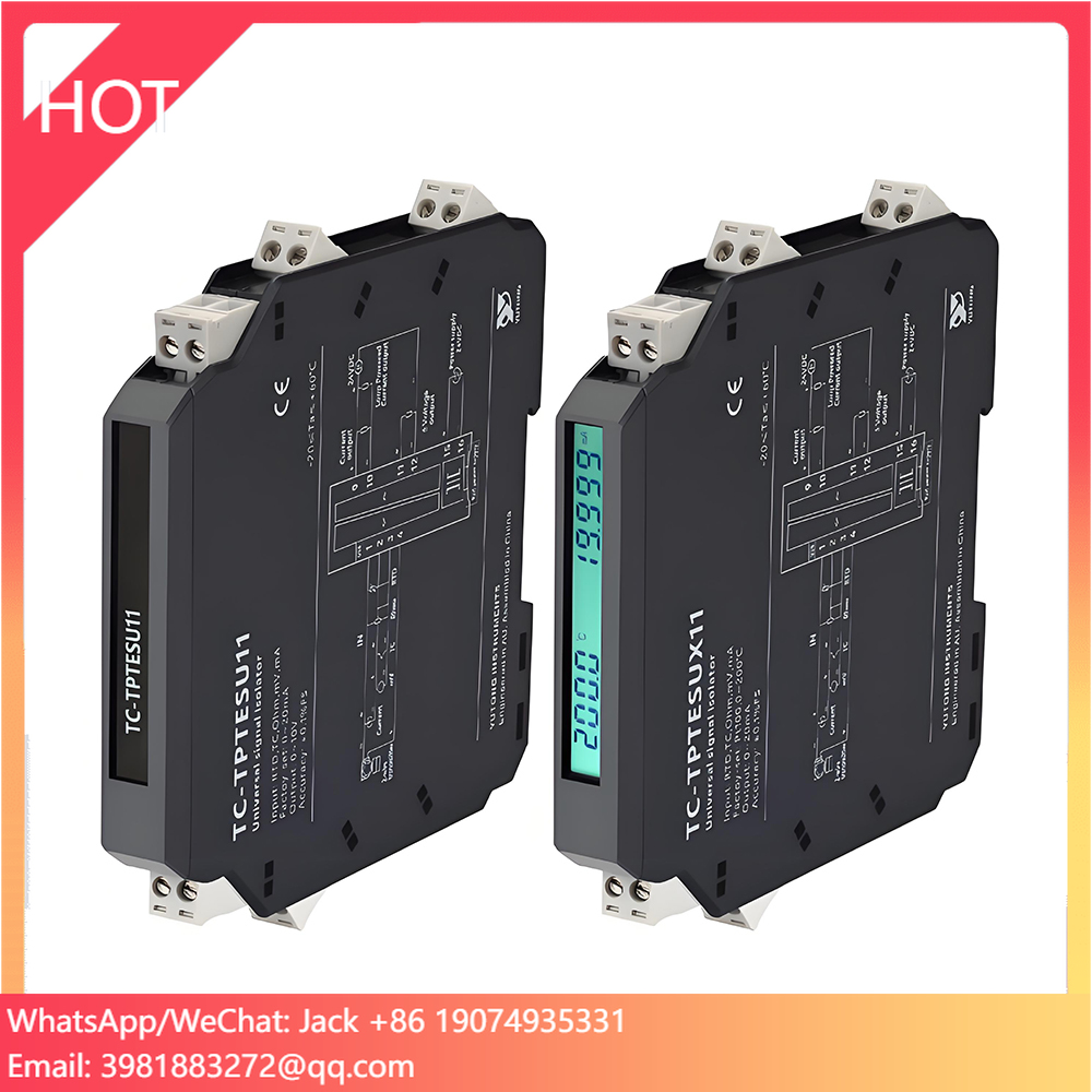 HART Communication Safety Barrier Intrinsically Safe Universal Signal Alarm Setter Isolator 1 Input Industrial Component
