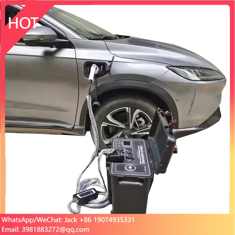 New 4kW 32A Portable EV Charger Station 4kWh Emergency Power Bank With Battery Multifunctional Car Charger