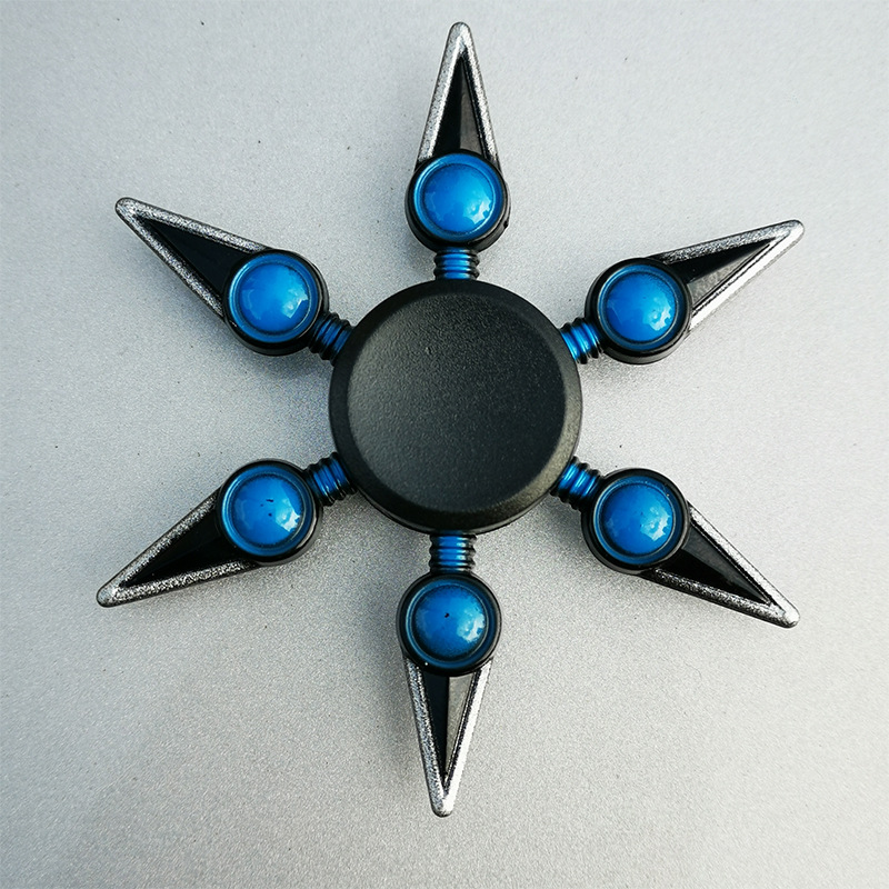 Cartoon Anime Fidget Spinner Decompression Toy Colorful Hand Spinner Anti-stress Toys Learning Work Leisure Stress relieving Toy