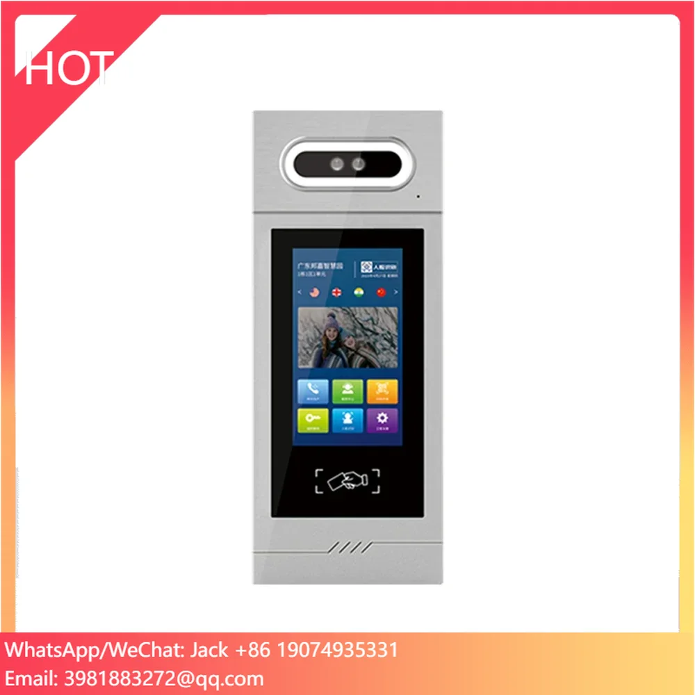 Best selling  Camera Sip Video Door Phone Apartment Intercom System Multi Apartment Android Intercom