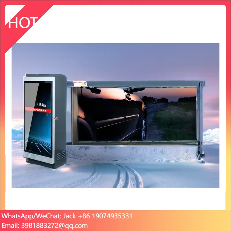 Parking System Management Advertising Barrier Gate GA16 For Shopping Mall And Residential Area