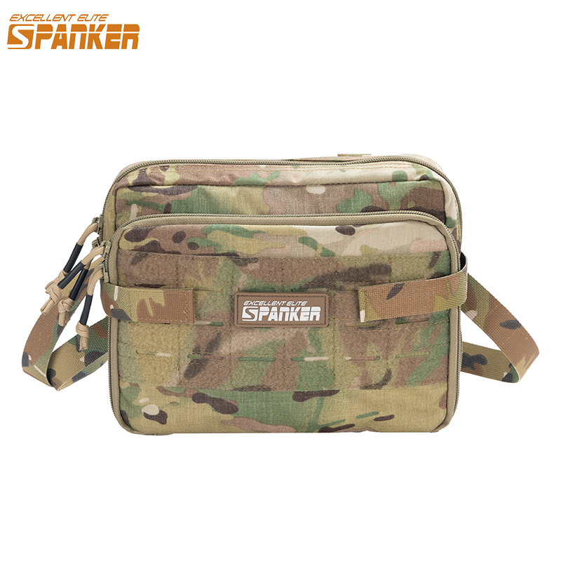 Tactical Shoulder Backpacks EDC Outdoor Shoulder Bag Nylon Molle Hiking Camping Pack Range Bag Hunting Pouches