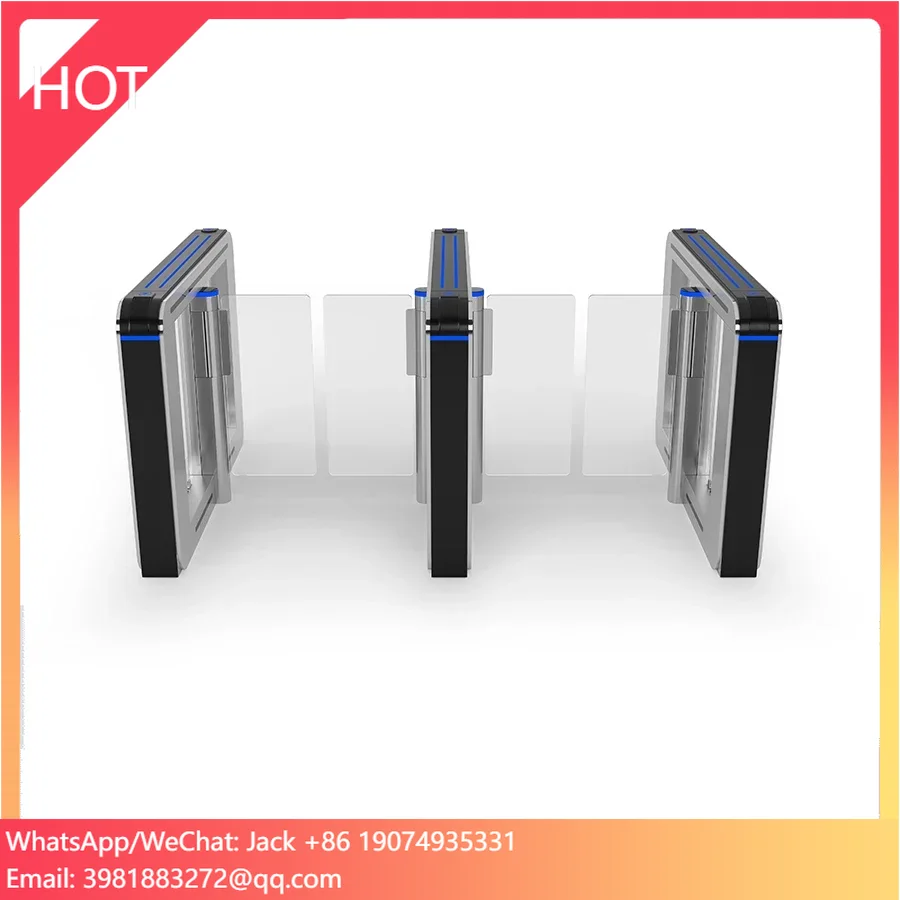 Karsun Patent New Servo Motor High Speed Gate Face Recognition Biometric Access Control Building Entrance Turnstile