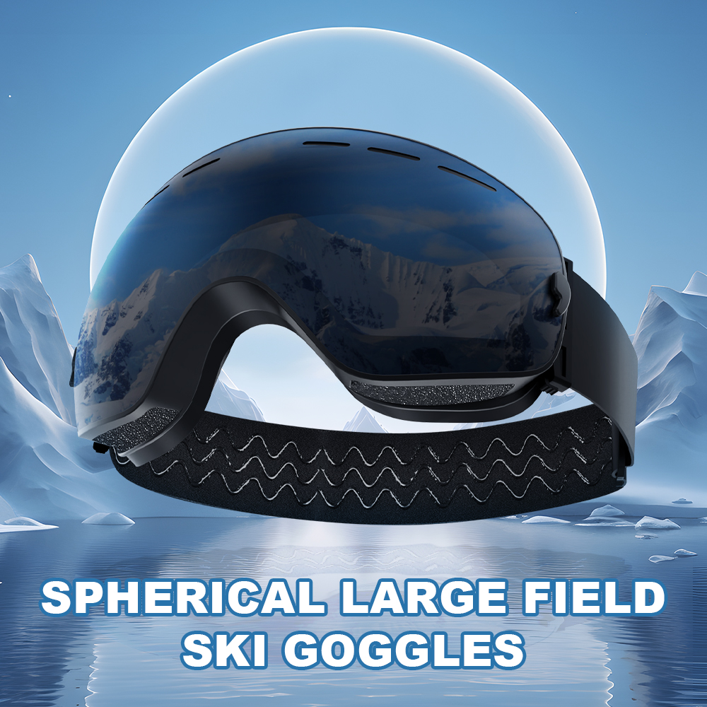 PHMAX WinterCycling Glasses Women Outdoor Snow Skiing SunglassesUV400 Double Layers Lens Skiing Goggles Men Snowboard Goggles