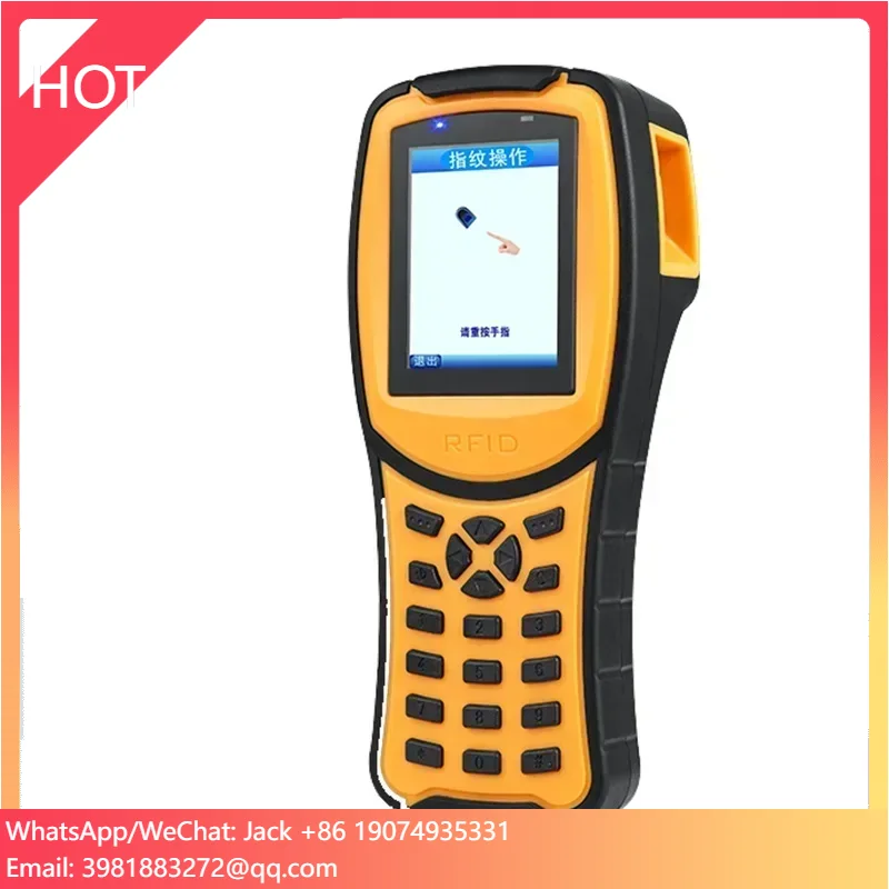 Security Guard Equipment Safety Device RFID Fingerprint Guard Tour Patrol System for Guard Control Easy Use Software