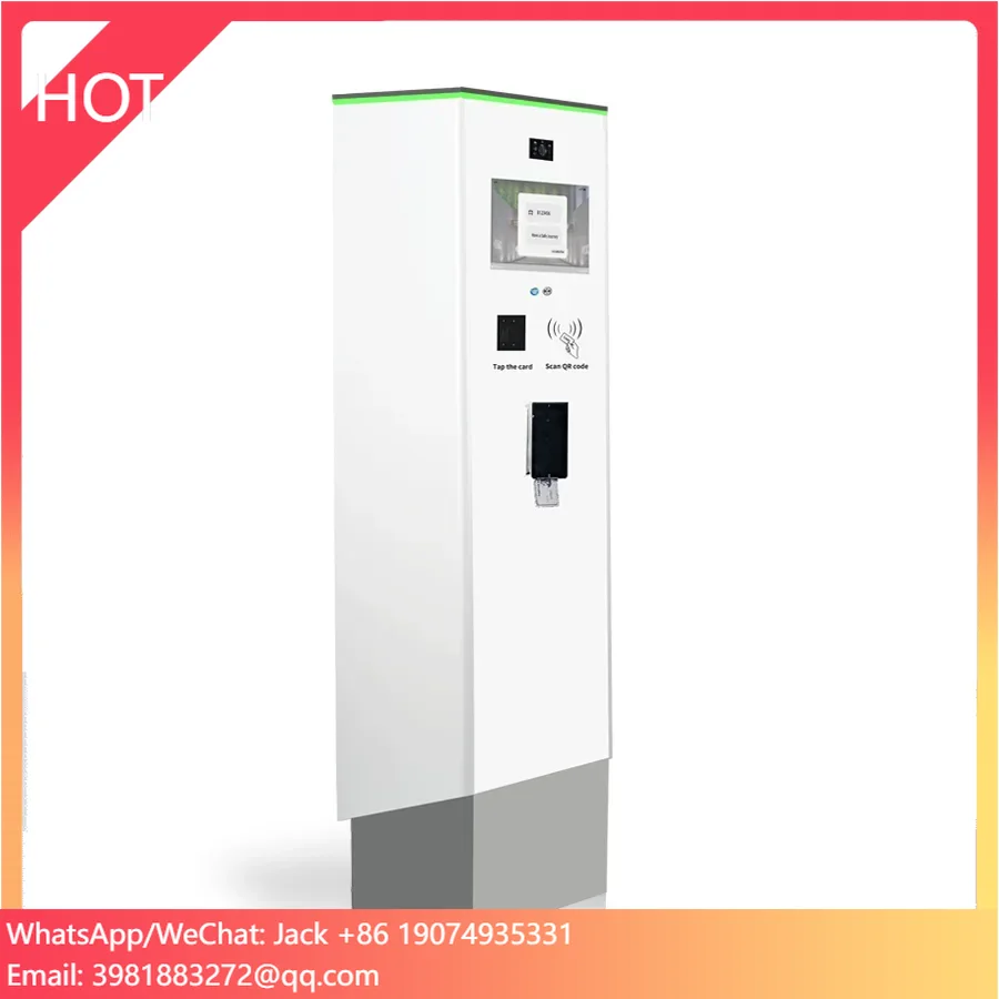 Smart Parking Lot Management Automatic Parking Barrier Gate LPR Parking Ticket System