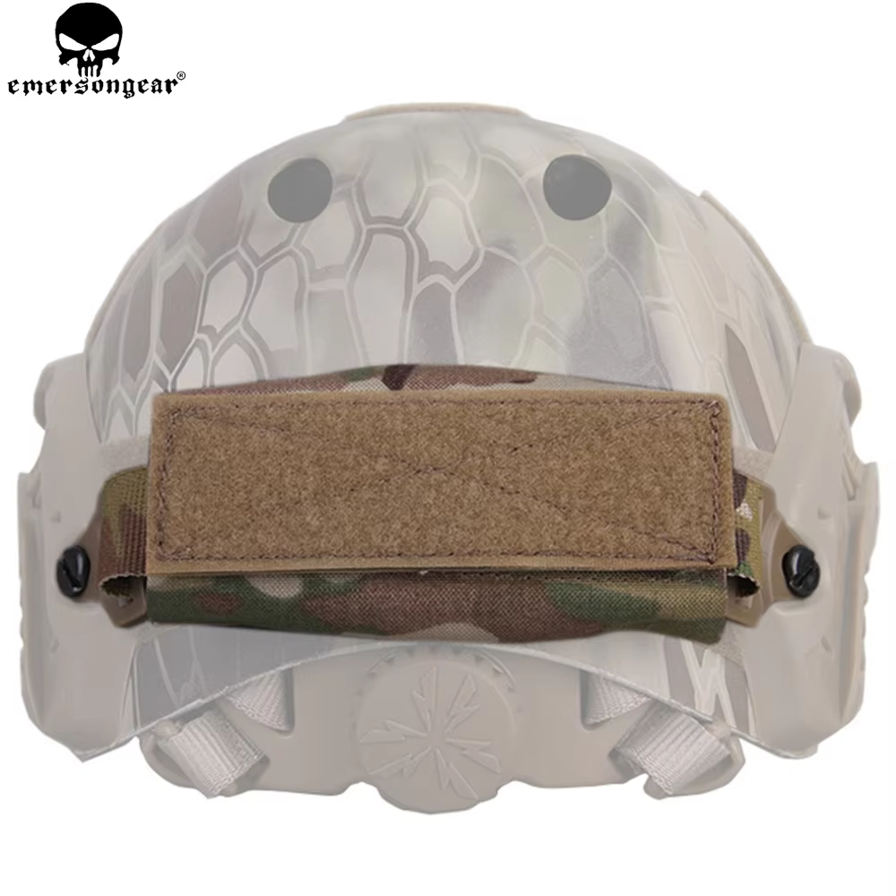 EMERSONGEAR Counterweight Pouch Balancing Bag Tactical Combat Helmet Hunting Accessory FAST Rear Helmet Pouch EM8826
