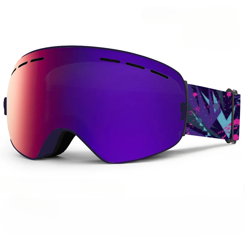 Ski Glasses Men Women Anti-fog Cylindrical Snow Skiing Goggles UV Protection Winter Adult Sport Snowboard Gafas Ski
