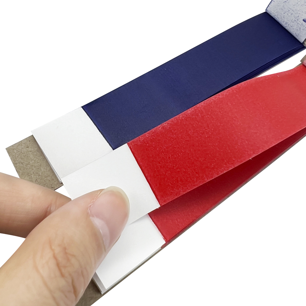 Dental Joint Paper Blue Red Double sided Occlusion Paper Dental Oral Paper Tooth Whitening Dental Laboratory Material 200 sheets