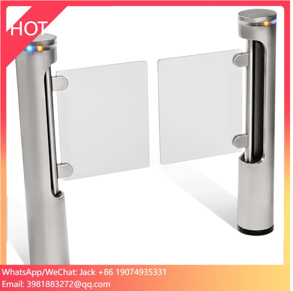 turnstile Luxury entrance high-speed revolving door guardrail high security revolving gate access control system