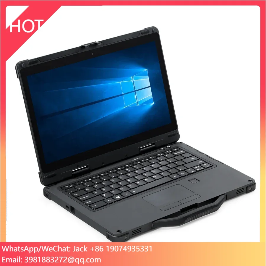 13.3-inch Touch Screen 1920*1080 4G LTE 2TB Storage Rugged Notebook Computer GPS Automotive Industry Laptop