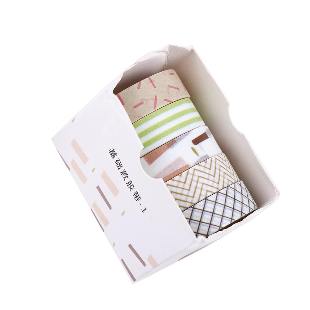 Supplies Office Supply Handbook Tape Students Stationery Decorative Tape Masking Tape Tape Set Scrapbooking Adhesive Tape