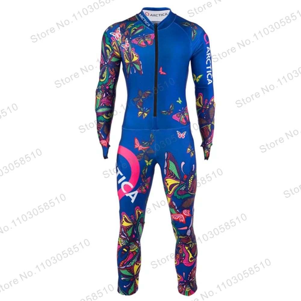 Acrctica GS Non-Padded Speed Race Suit Performance Fleece Jumpsuits MEN Race Suit Winter Flange Jumpsuits One Piece Ski Suits