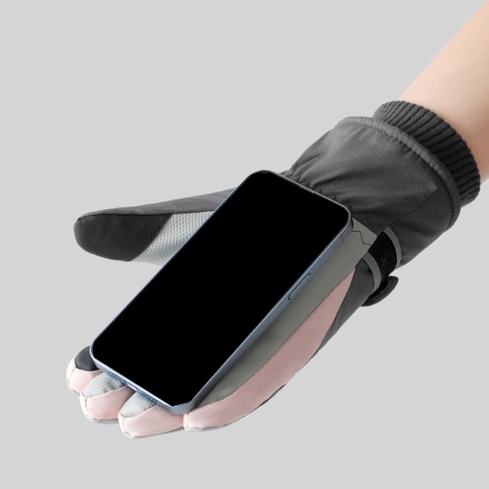 Multifunction Ultralight Winter Ski Gloves Warm Waterproof Driving Gloves Anti-Slip Thermal Touchscreen Gloves Riding Equipment