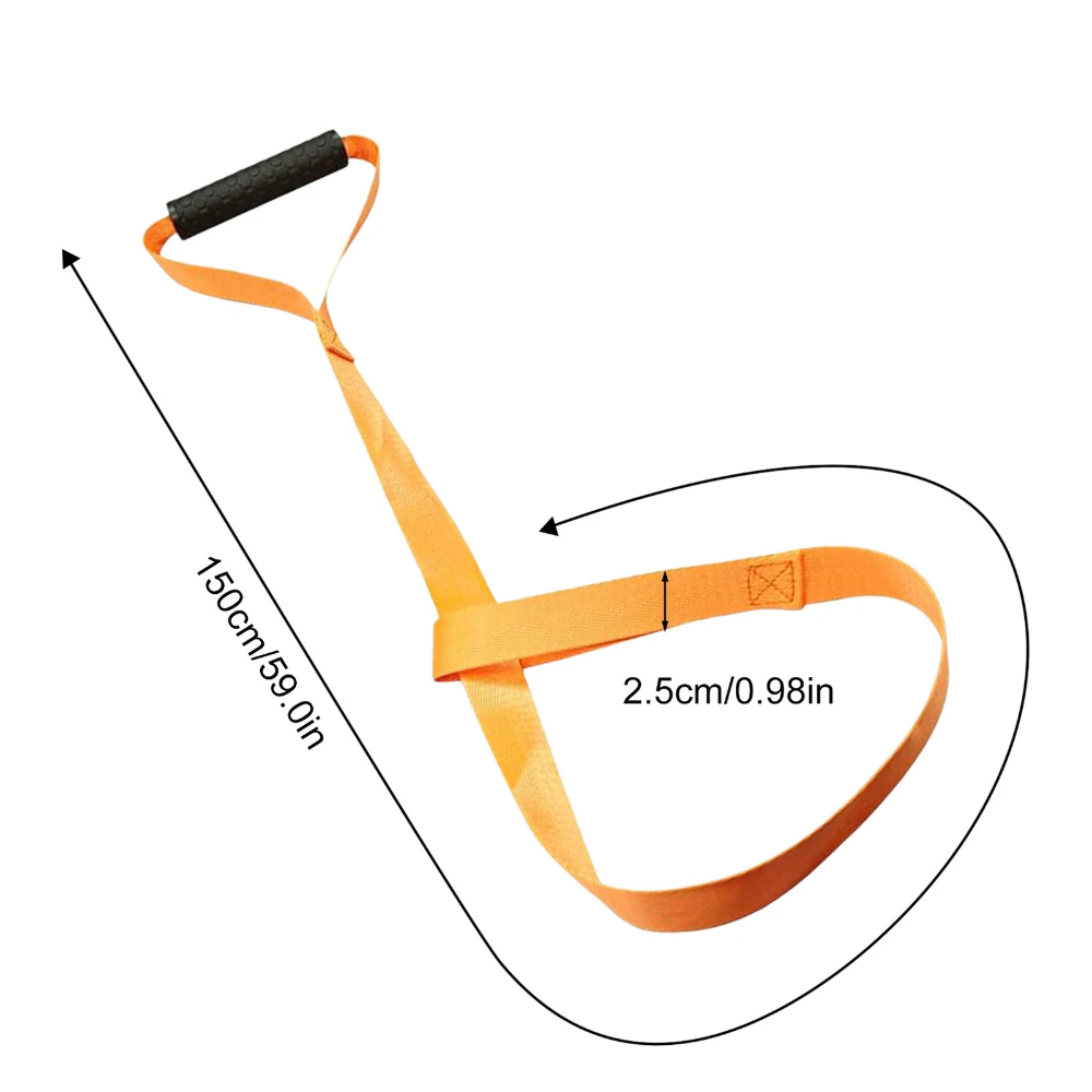 Deer Drag Harness with Handle - Durable Hunting Belt Puller Rope for Outdoor Camping Farm Game Retrieval Portable Gear