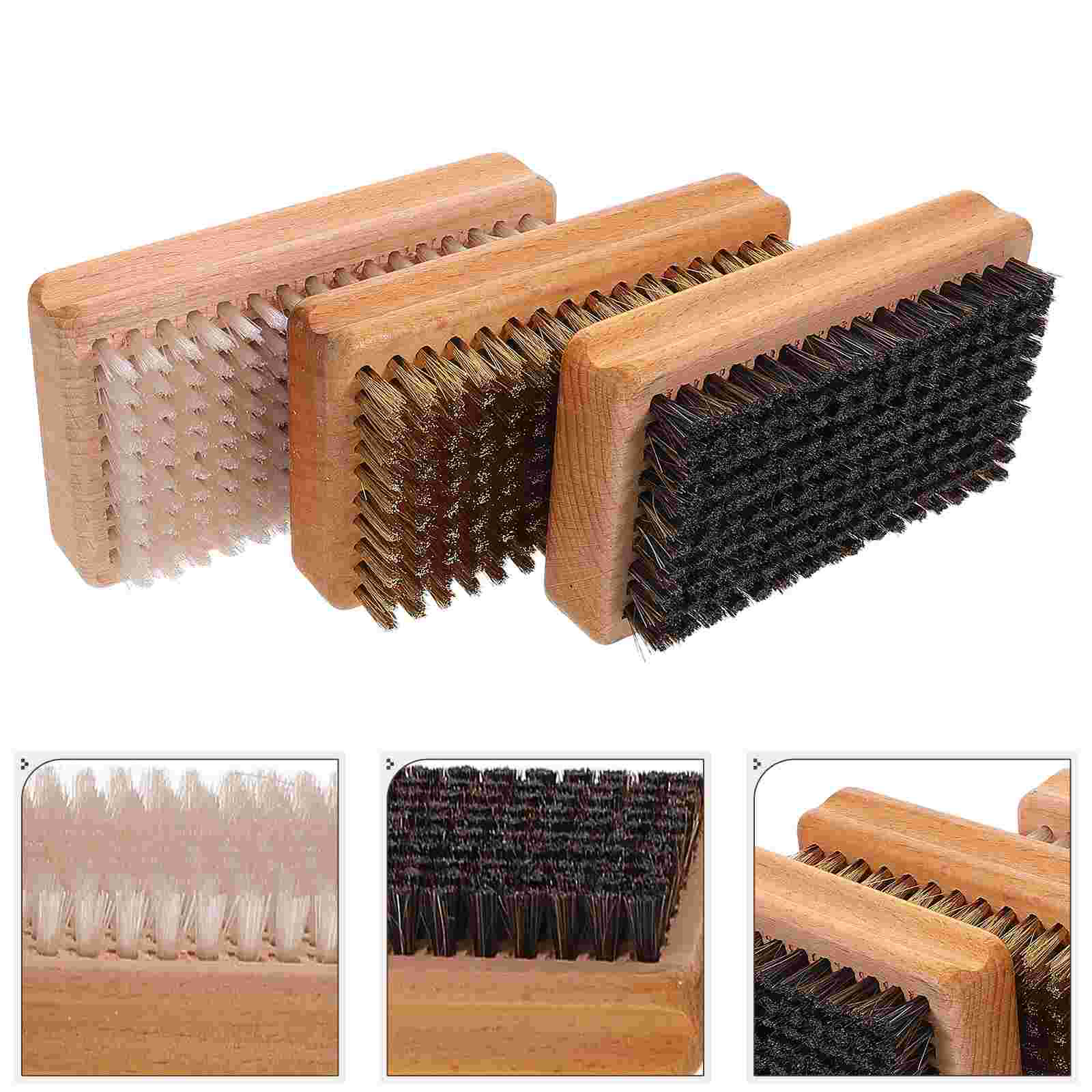 3 Pcs Snowboard Care Brush Ski Waxing Suite Accessories Copper Wire Snowboarding Gear