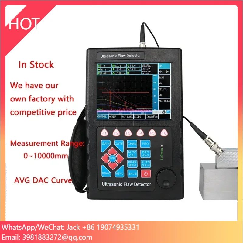 JIMTEC JITAI9101 Digital Handheld Phased Array Flaw Detector Ultrasonic In Stock Flaw Detector NDT