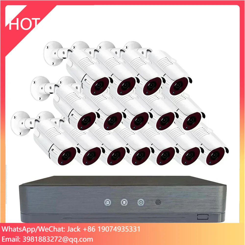 ANRAN 16CH 4K Poe NVR Kit Outdoor IR Night Vision 8mp Full HD Home Network IP Security CCTV Camera System