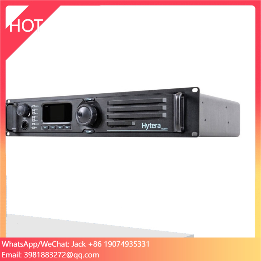 HYTERA RD980 DMR Walkie Talkie Repeater Two Way Radio Vehicle 50km UHF VHF DMR Two Way Radio Repeater