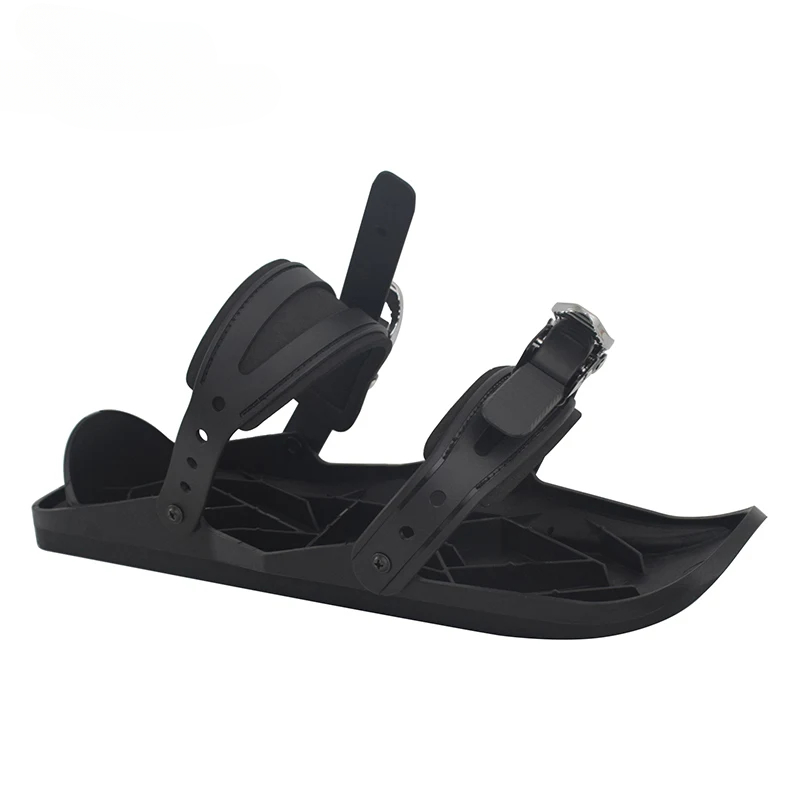 Adjustable Skiing Mini Sled Snowboard Combine Skates With Skis Outdoor Ski Shoes