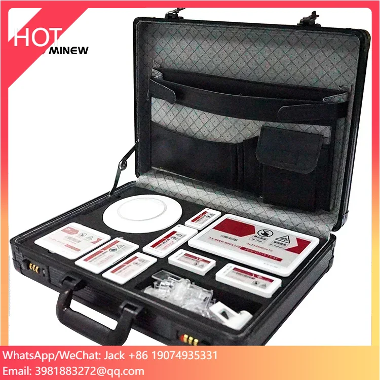 Wireless ESL Demo Kit Eink Electronic Shelf Label BLE 5.0 Digital Price Tag Safe Software API Integration Shop ERP POS WMS