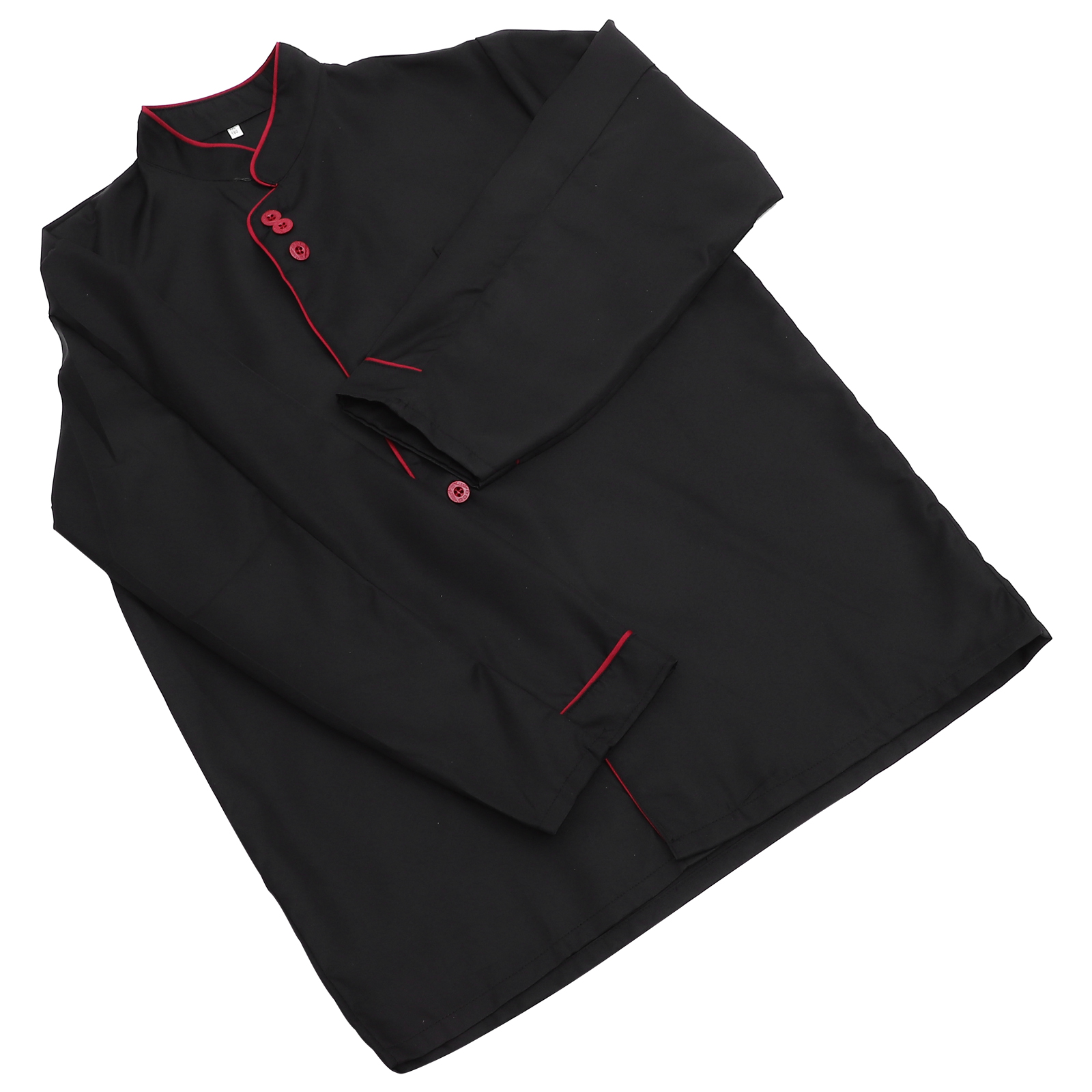 Long Sleeve Chef Coat Unisex Design Oil Proof Wear Resistant Breathable Easy Wash Workwear For Restaurant Hotel Kitchen Staff