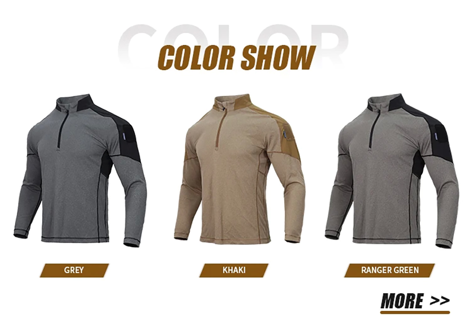 Emersongear Long Sleeve  Tops Tactical Hunter T-Shirt Daily Fitness Commuter Hiking Sport EMB9587