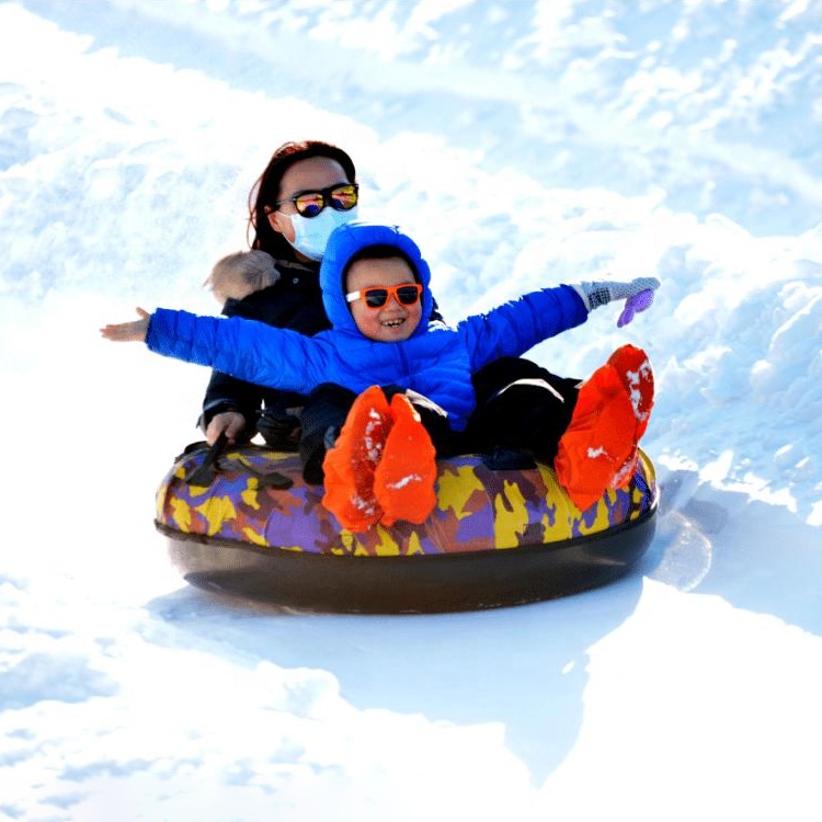 snowmobile sledge snow sled plastic snow sled bulk plastic cheap snow sled
