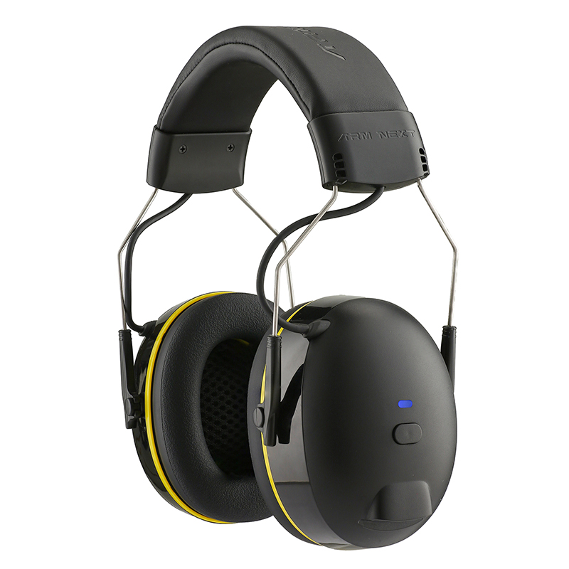 Bluetooth Hearing Protection Headphones USB C Rechargeable Noise Reduction Ear Muffs for Shooting Construction Memory Foam