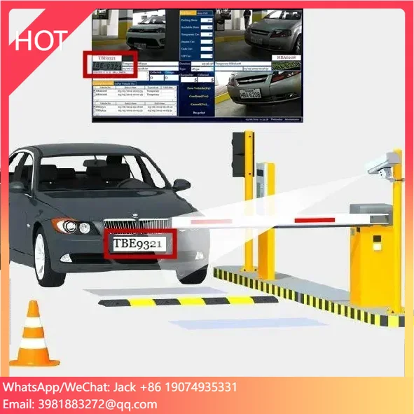 Card Ticket Dispensing Parking Device With Bluetooth RFID UHF Long Range Reader For Residential Parking Lot Management