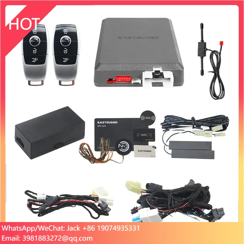 EASYGUARD CAN BUS PKE Remote Starter Fit For 20-22GLE With Original Push Start Button
