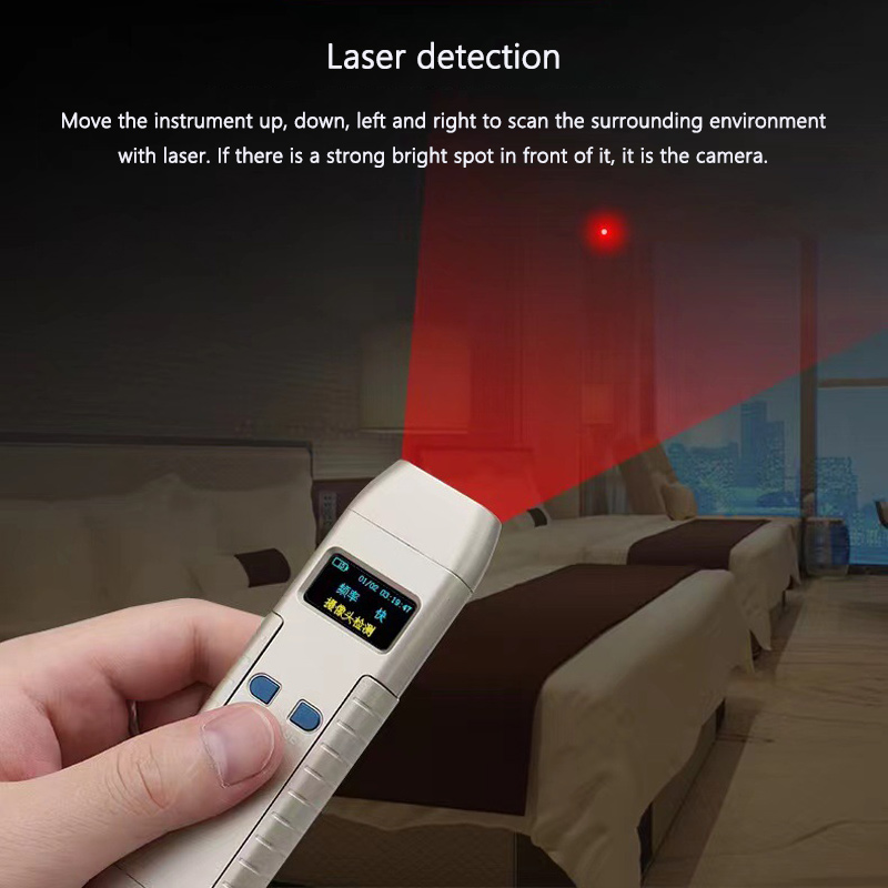 Camera Nemesis Multi-function Signal Detection Pen Highly Sensitive Anti-tracking GPS Detector Infrared Scanning Vibration Beep