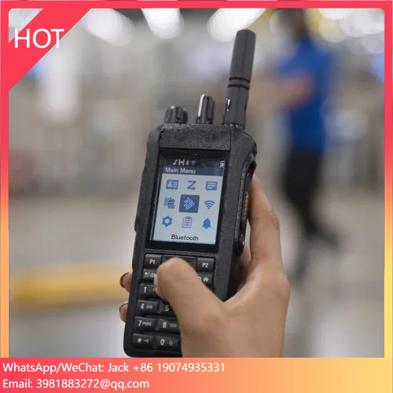 R7a R7 DMR Digital Two Way Radio Explosion Proof Bluetooth Wifi Waterproof Intercom Dual Band Handheld Walkie Talkie