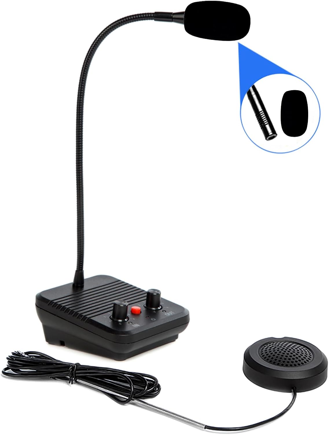 3W Home Security Zero-touch Dual-way Interphone System For Bank Counter Ticket Office Hospital Window Intercom