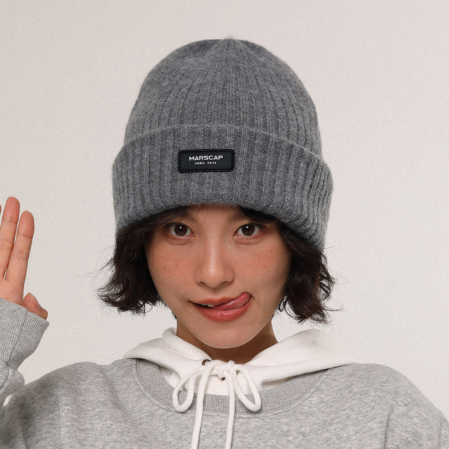 Knitted Hat Women's Autumn/Winter, Pilot's Hat and Scarf in One, Winter Skiing and Cycling, Cold Proof Sunglasses, Knitted Hat