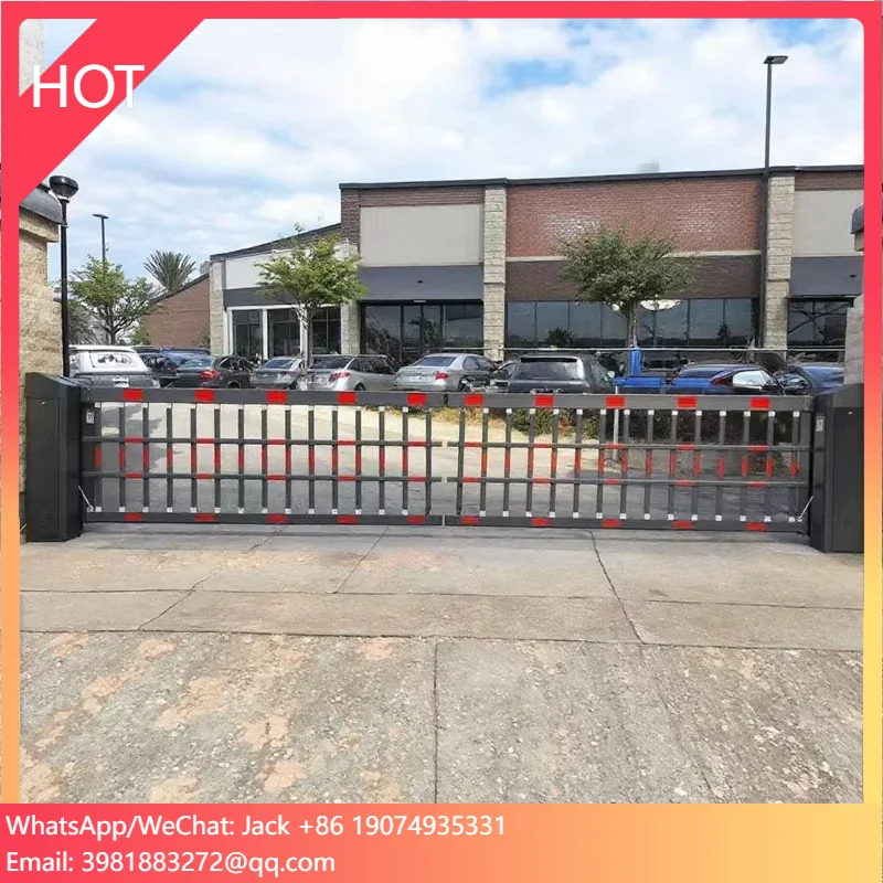 Roadway Safety Traffic Fence Smart Auto Parking Vehicles Lot Raod Barrier Gate For Car Access Control System