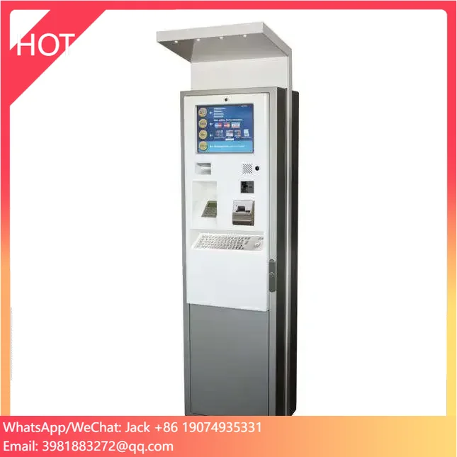 Parking Meter Kiosk Outdoor Parking Payment Kiosk Automated Car Parking Payment Kiosk