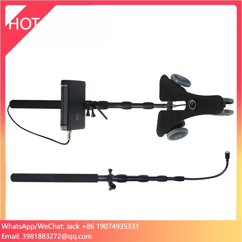 5MP Dual Car Camera 1080P 7inch Digital Under Vehicle Inspection Device Portable Car Scanning