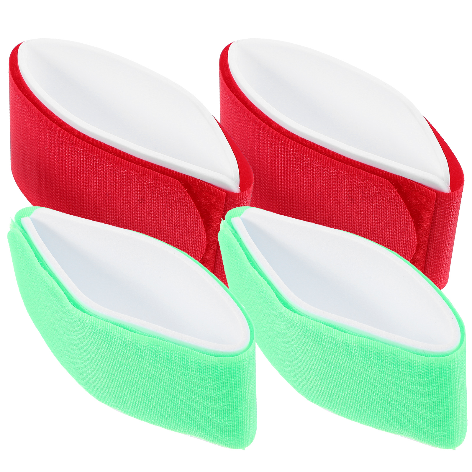 4Pcs Ski Strap Snowboard Band Boot Leash Carry Straps Fasteners Vise Cord Board Grip Snowboarding Nylon Tape