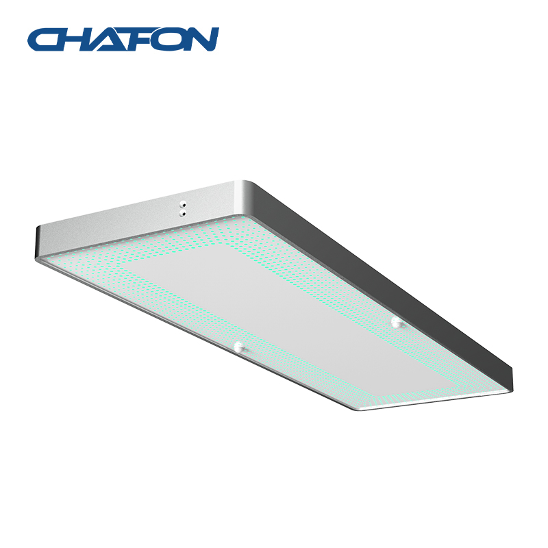 CHAFON RS232/RJ45 Interface Long Range Reader With EAS Alarm Uhf Rfid Gate Reader For Library Management